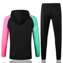 KIT PASSEIO COM CAPUZ - BARCELONA - PRETO, VERDE E ROSA