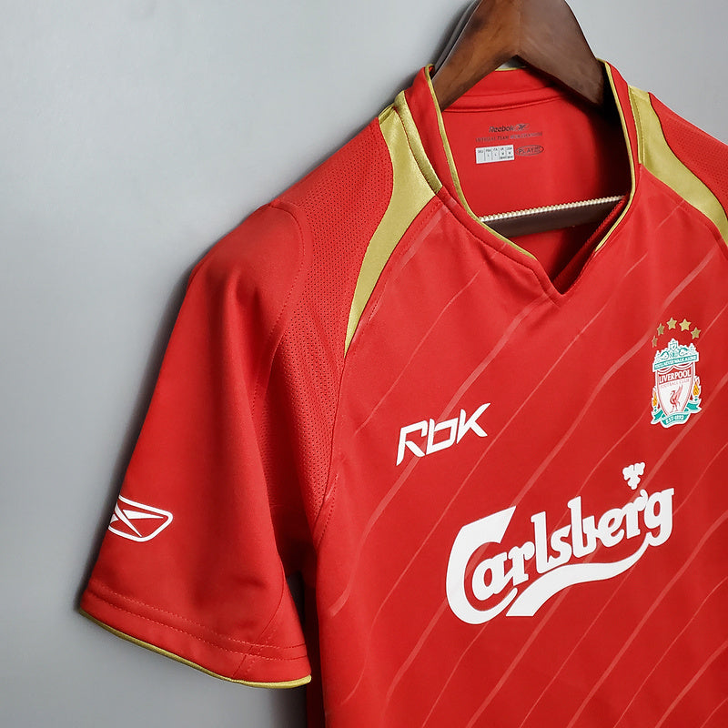 CAMISA LIVERPOOL - RETRÔ - TORCEDOR - 2005