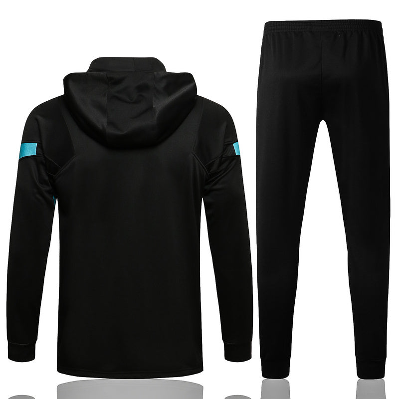 KIT MOLETOM - INTER DE MILÃO - PRETO E AZUL