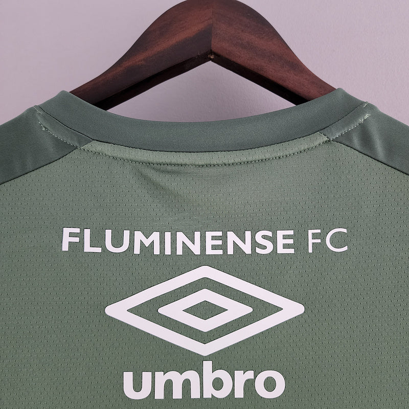 CAMISA FLUMINENSE - TREINO VERDE - FEMININO - 22/ 23