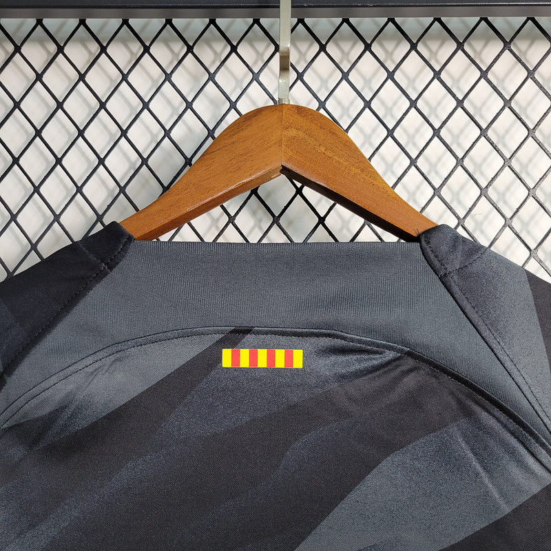 CAMISA BARCELONA - GOLEIRO - TORCEDOR - 23/24