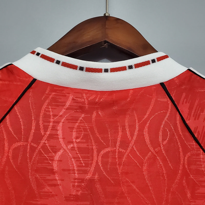 CAMISA MANCHESTER UNITED - RETRÔ - TORCEDOR - 1991
