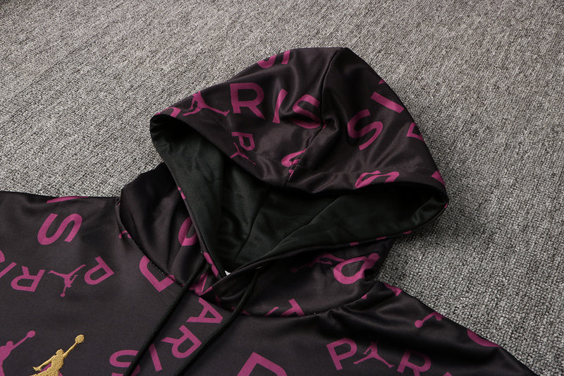 KIT MOLETOM - PARIS SAINT GERMAIN (PSG) -  ROXO PARIS