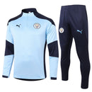 KIT PRÉ JOGO - MANCHESTER CITY - AZUL ESCURO E AZUL CLARO