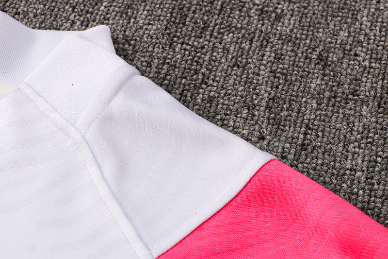 KIT PRÉ JOGO - PARIS SAINT GERMAIN (PSG) - ROSA, BRANCO E PRETO ( JORDAN )
