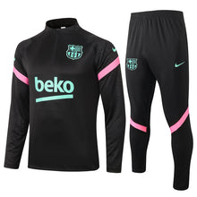 Carregar imagem no visualizador da galeria, KIT PRÉ JOGO - BARCELONA - PRETO, VERDE E ROSA
