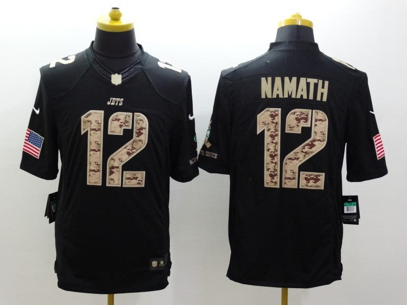 CAMISA NEW YORK JETS - NFL - PRETO E CAMUFLADO