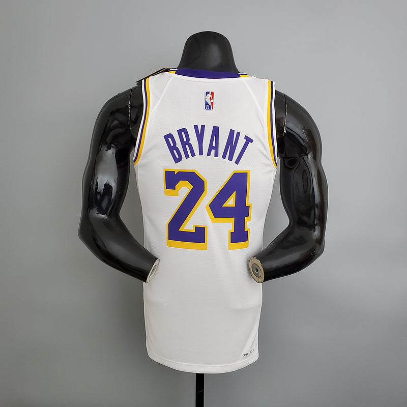 CAMISA LAKERS - BRANCA COM NIKE BRILHANTE - 75TH ANNIVERSARY - ICON EDITION - 2021/ 2022