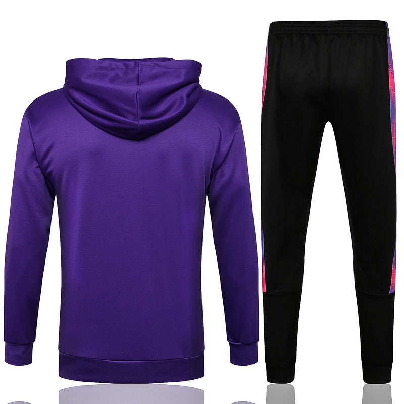 KIT MOLETOM - PARIS SAINT GERMAIN (PSG) - ROXO, ROSA E PRETO