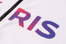 KIT PASSEIO COM CAPUZ - PARIS SAINT GERMAIN (PSG) - BRANCO, ROXO E ROSA