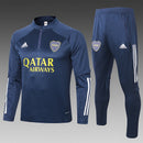 KIT PRÉ JOGO - BOCA JUNIORS - AZUL ESCURO E BRANCO