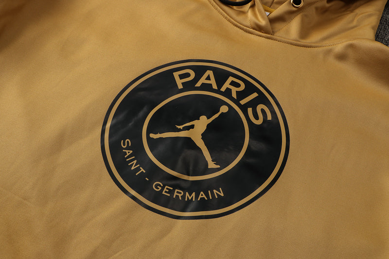 KIT MOLETOM - PARIS SAINT GERMAIN (PSG) - DOURADO