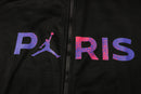 KIT PASSEIO COM CAPUZ - PARIS SAINT GERMAIN (PSG) - PRETO, ROSA E ROXO JORDAN