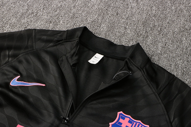 KIT PRÉ JOGO - BARCELONA - PRETO E ROXO
