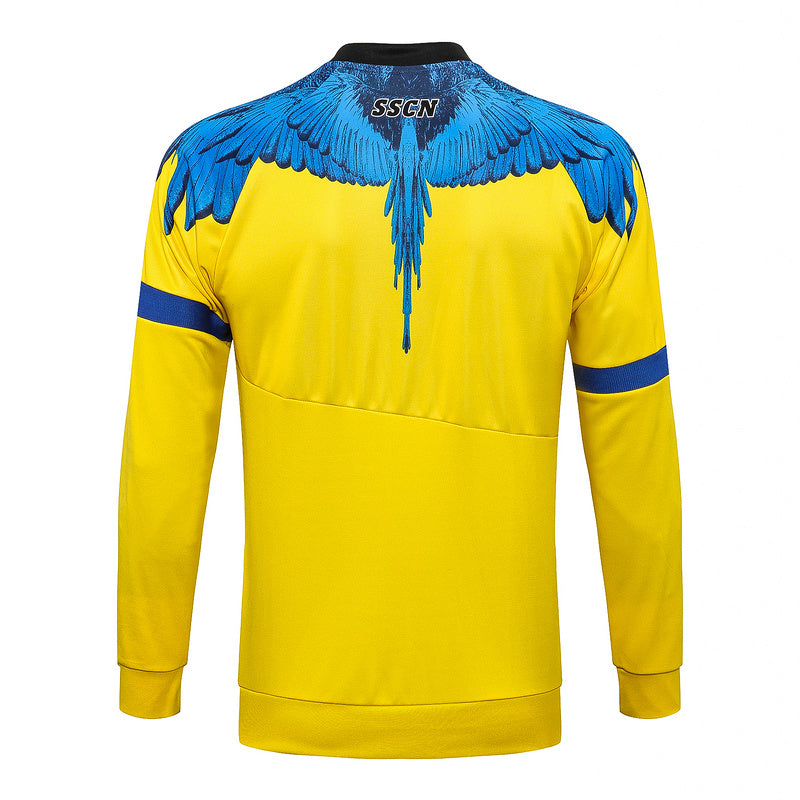 KIT PASSEIO - CALCIO NAPOLI -  AMARELO E AZUL