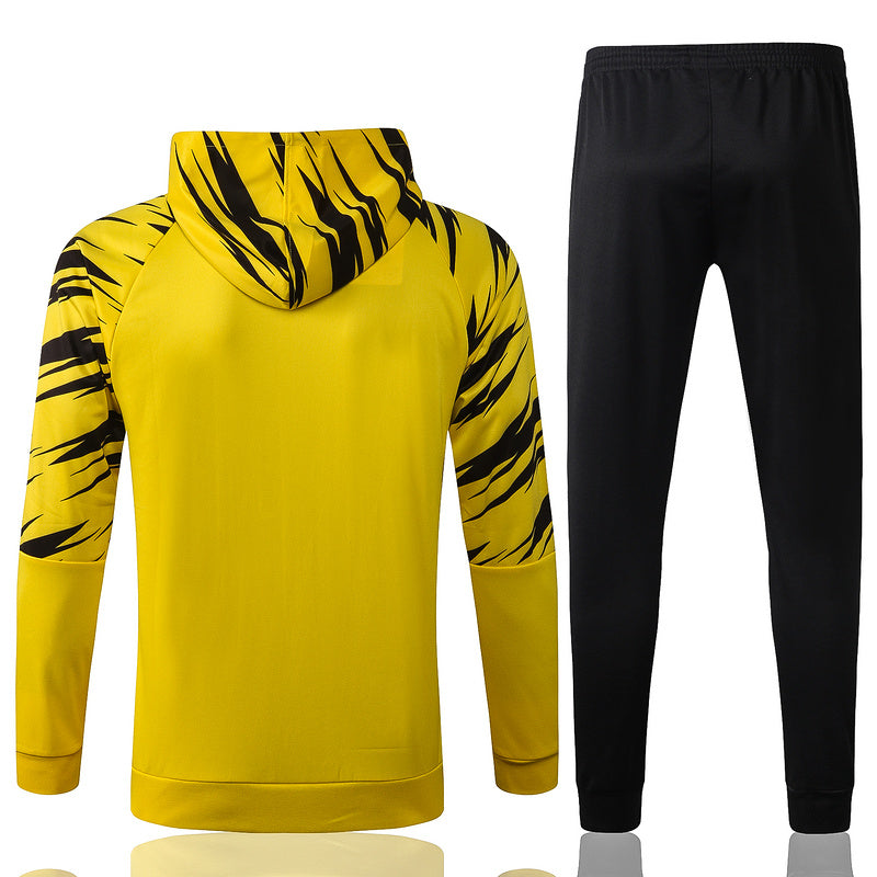KIT PASSEIO COM CAPUZ - BORUSSIA DORTMUND - AMARELO E PRETO