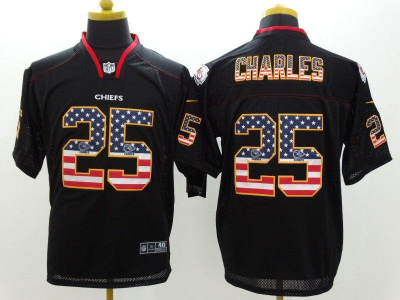 CAMISA KANSAS CITY CHIEF  - NFL - PRETO, AZUL E BRANCO