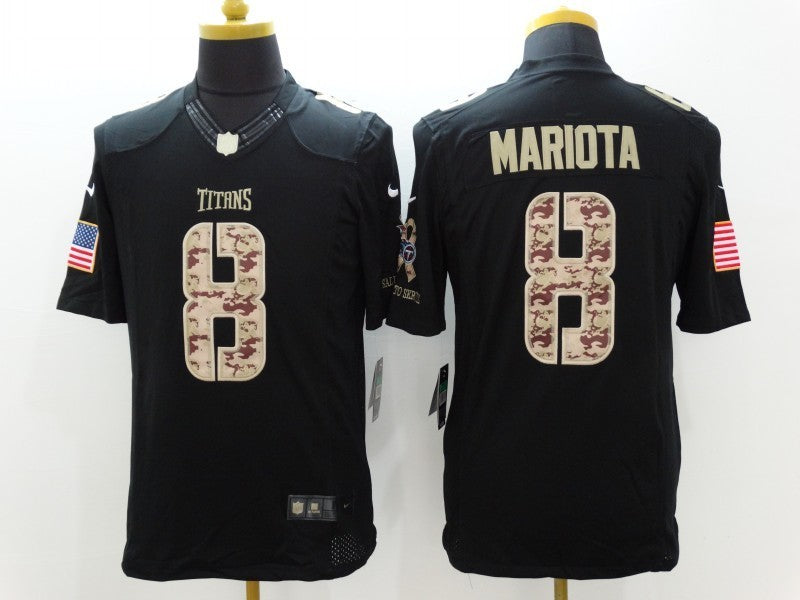 CAMISA TENNESSEE TITANS - NFL - PRETO E CAMUFLADO