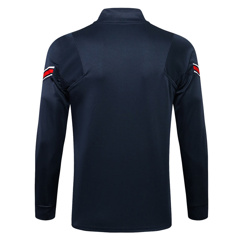 KIT PASSEIO - PARIS SAINT GERMAIN (PSG) - AZUL ESCURO E VERMELHO