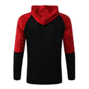 KIT PASSEIO COM CAPUZ - MILAN - VERMELHO E PRETO