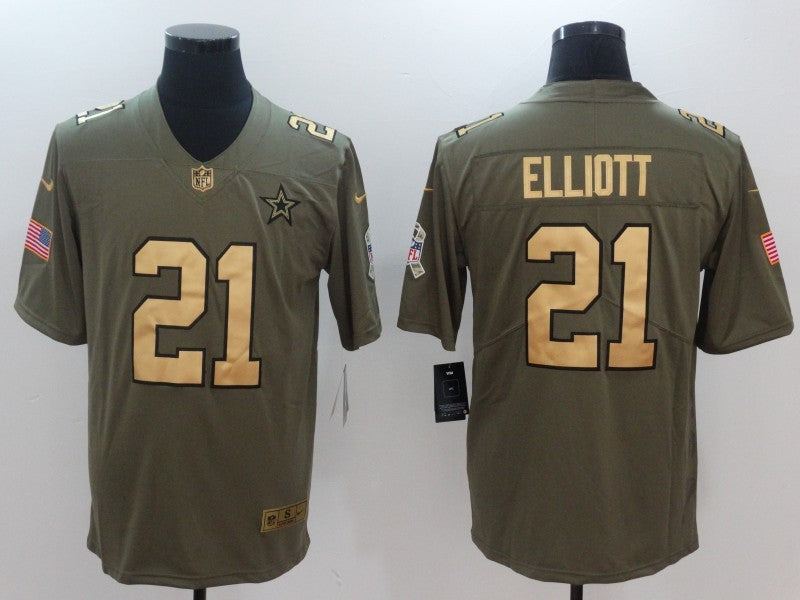 CAMISA DALLAS COWBOYS - NFL - VERDE E AMARELO