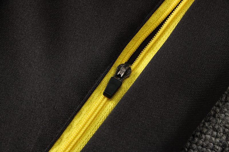KIT PASSEIO - JUVENTUS - PRETO, AMARELO E BRANCO