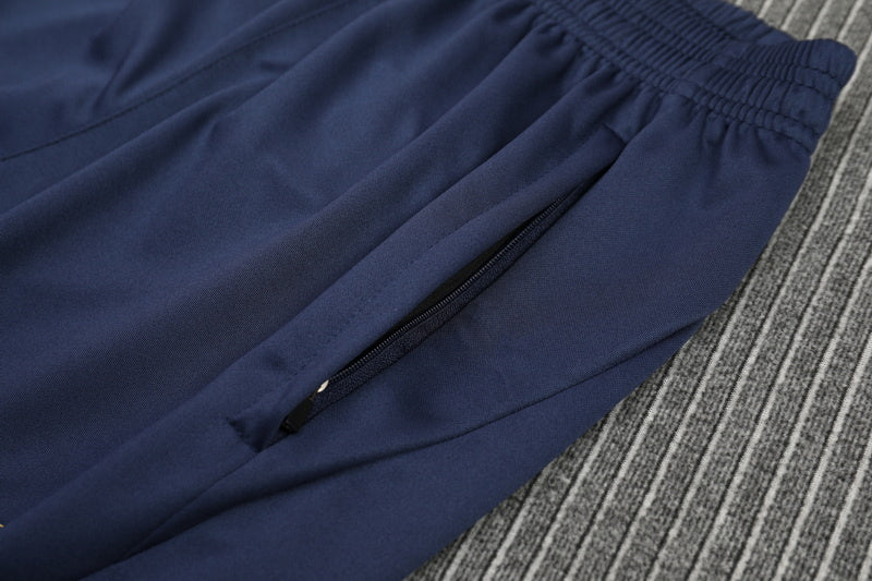 KIT PRÉ JOGO - FRANÇA - BRANCO E AZUL ESCURO