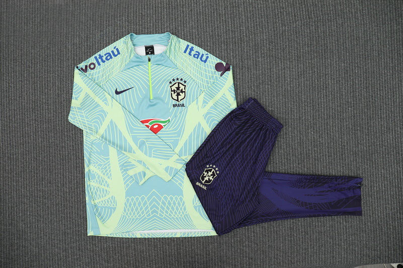 KIT PRÉ JOGO - BRASIL - AZUL CLARO E ESCURO