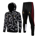 KIT MOLETOM - PARIS SAINT GERMAIN (PSG) - PRETO PARIS