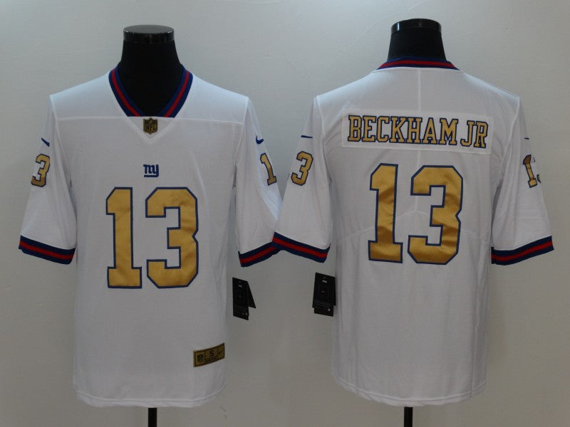 CAMISA NEW YORK GIANTS - NFL - BRANCA E DOURADA