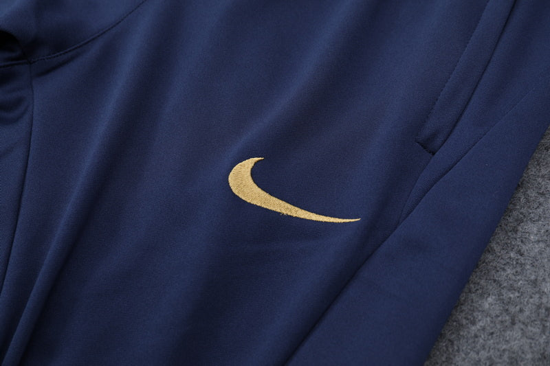 KIT PRÉ JOGO - FRANÇA - AZUL ESCURO