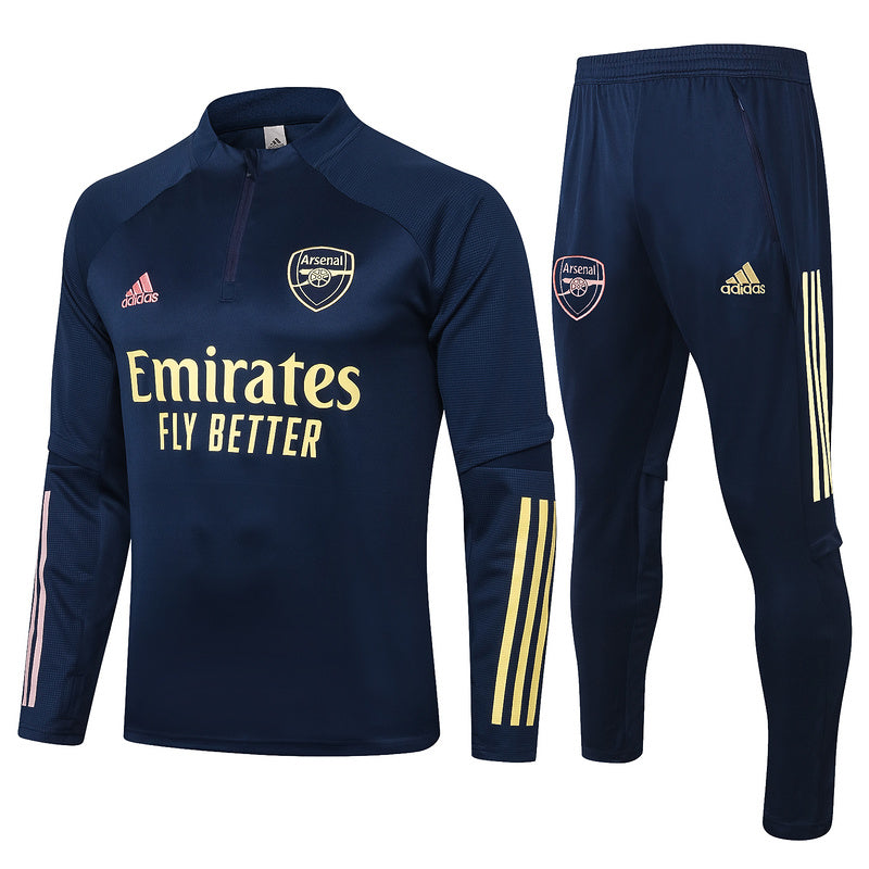 KIT PRÉ JOGO - ARSENAL - AZUL, ROSA E AMARELO