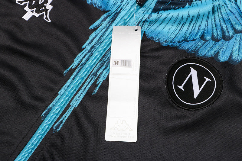 KIT PASSEIO - CALCIO NAPOLI -  PRETO E AZUL