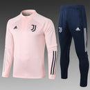 KIT PRÉ JOGO - JUVENTUS - ROSA, BRANCO, PRETO E AZUL