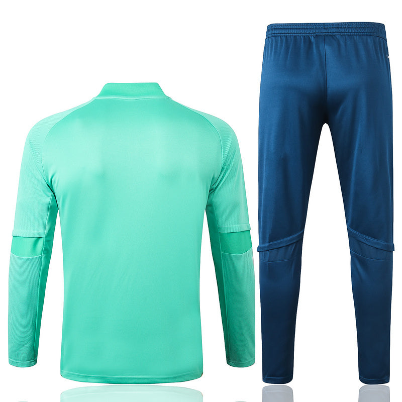 KIT PRÉ JOGO - FLAMENGO - VERDE ÀGUA E AZUL ESCURO