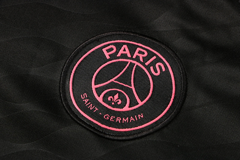 KIT PRÉ JOGO - PARIS SAINT GERMAIN (PSG) - PRETO E ROSA