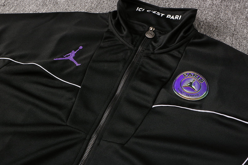KIT PASSEIO - PARIS SAINT GERMAIN (PSG) - PRETO E ROXO JORDAN
