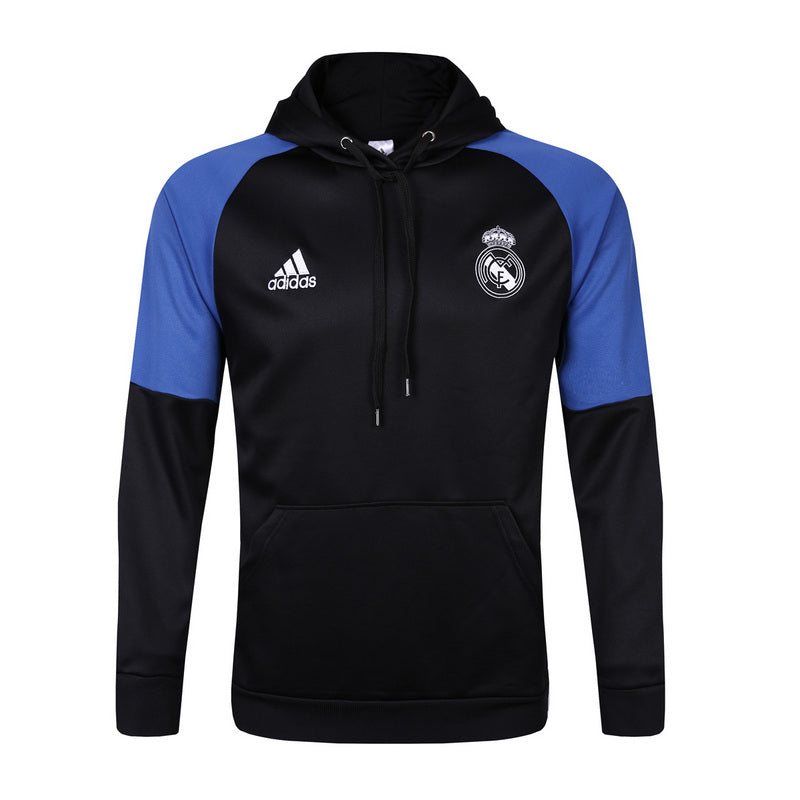 KIT PASSEIO COM CAPUZ - REAL MADRID - PRETO E AZUL
