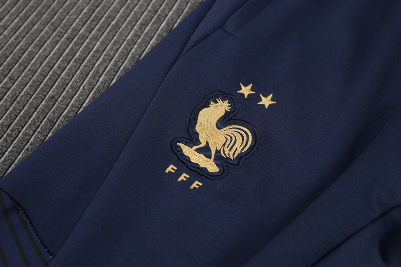 KIT PRÉ JOGO - FRANÇA - BRANCO E PRETO