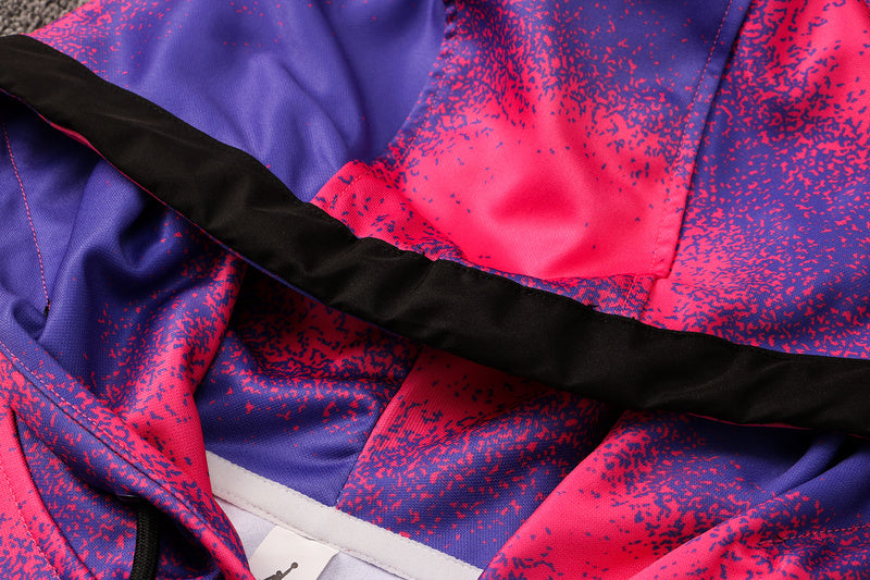 KIT MOLETOM - PARIS SAINT GERMAIN (PSG) - ROSA E ROXO
