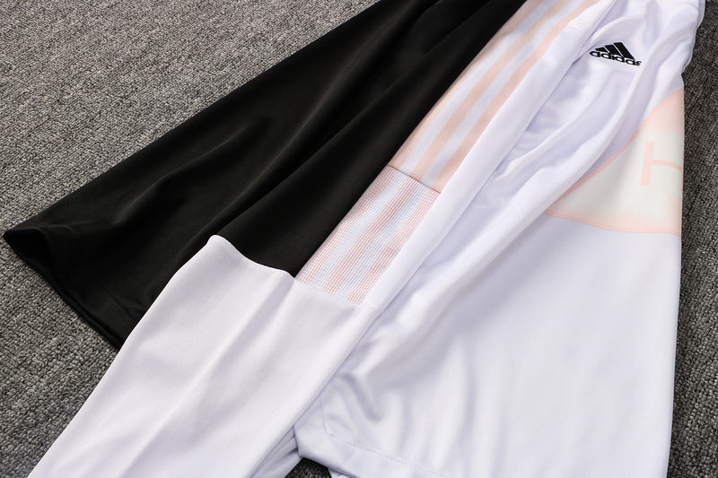 KIT PRÉ JOGO - JUVENTUS - BRANCO, ROSA E PRETO