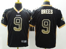 CAMISA NEW ORLEANS SAINTS  - NFL - PRETO E DOURADO DEGRADÊ
