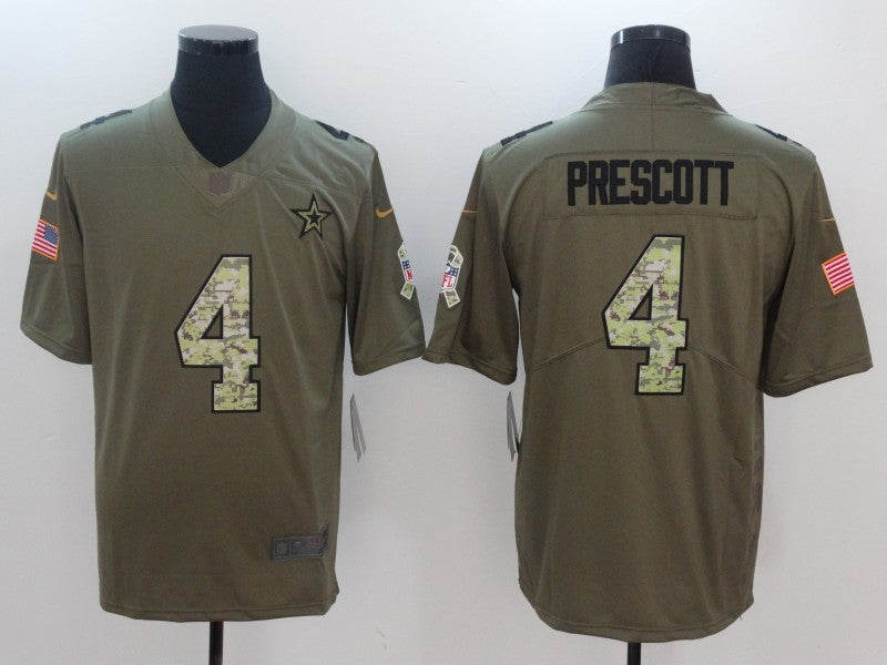 CAMISA DALLAS COWBOYS - NFL - VERDE E CAMUFLADO