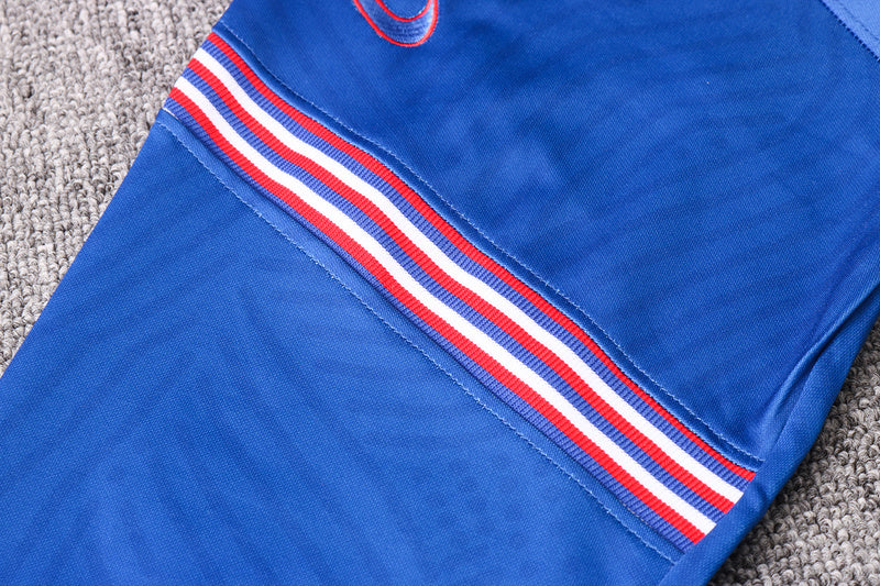 KIT PRÉ JOGO - INGLATERRA -  AZUL CLARO, VERMELHO E AZUL ESCURO