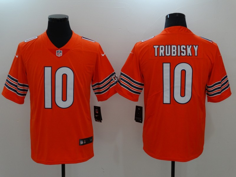 CAMISA CHICAGO BEARS - NFL -  LARANJA, PRETO E BRANCO