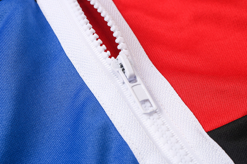 KIT PASSEIO - PARIS SAINT GERMAIN (PSG) - PRETO, AZUL, BRANCO E VERMELHO JORDAN