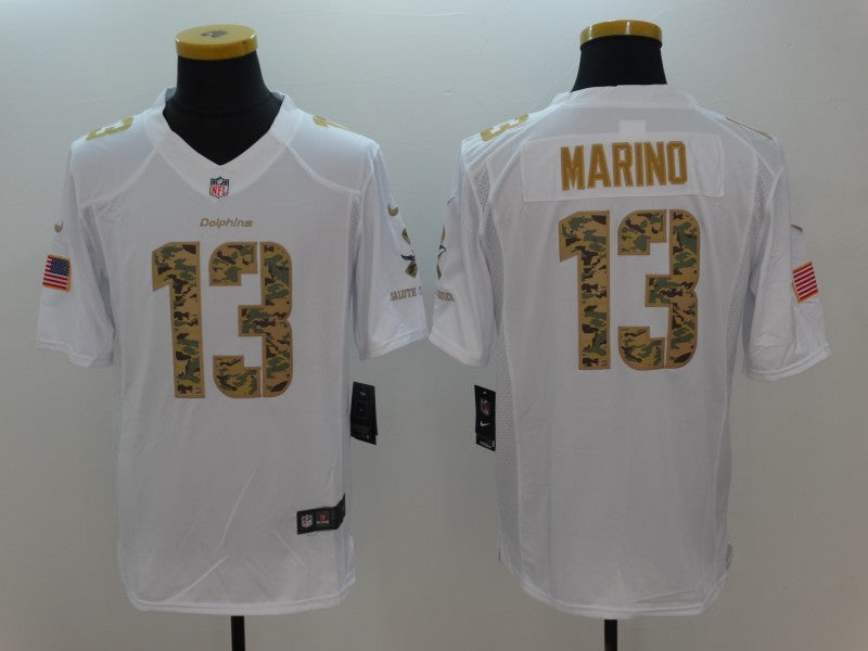 CAMISA MIAMI DOLPHINS - NFL - BRANCO E CAMUFLADO
