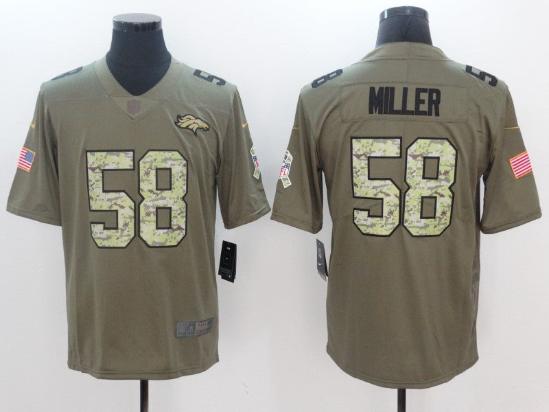 CAMISA DENVER BRONCOS - NFL - VERDE E CAMUFLADO