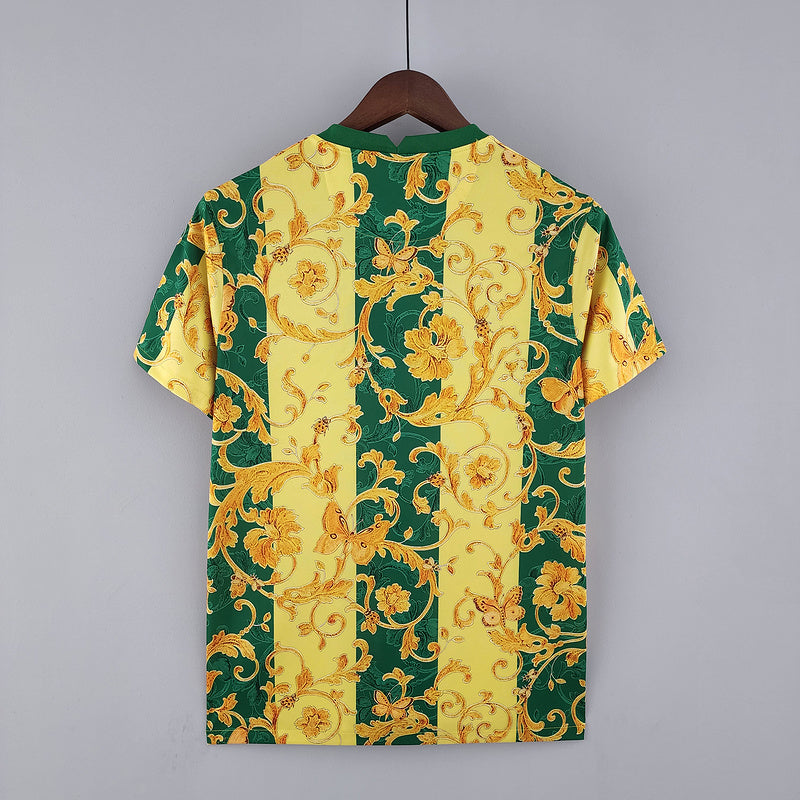 CAMISA BRASIL - CONCEITO AMARELA NATUREZA - TORCEDOR - 22/ 23