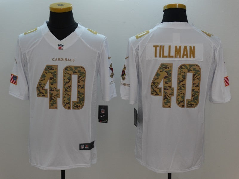 CAMISA ARIZONA CARDINALS - NFL - BRANCO E CAMUFLADO